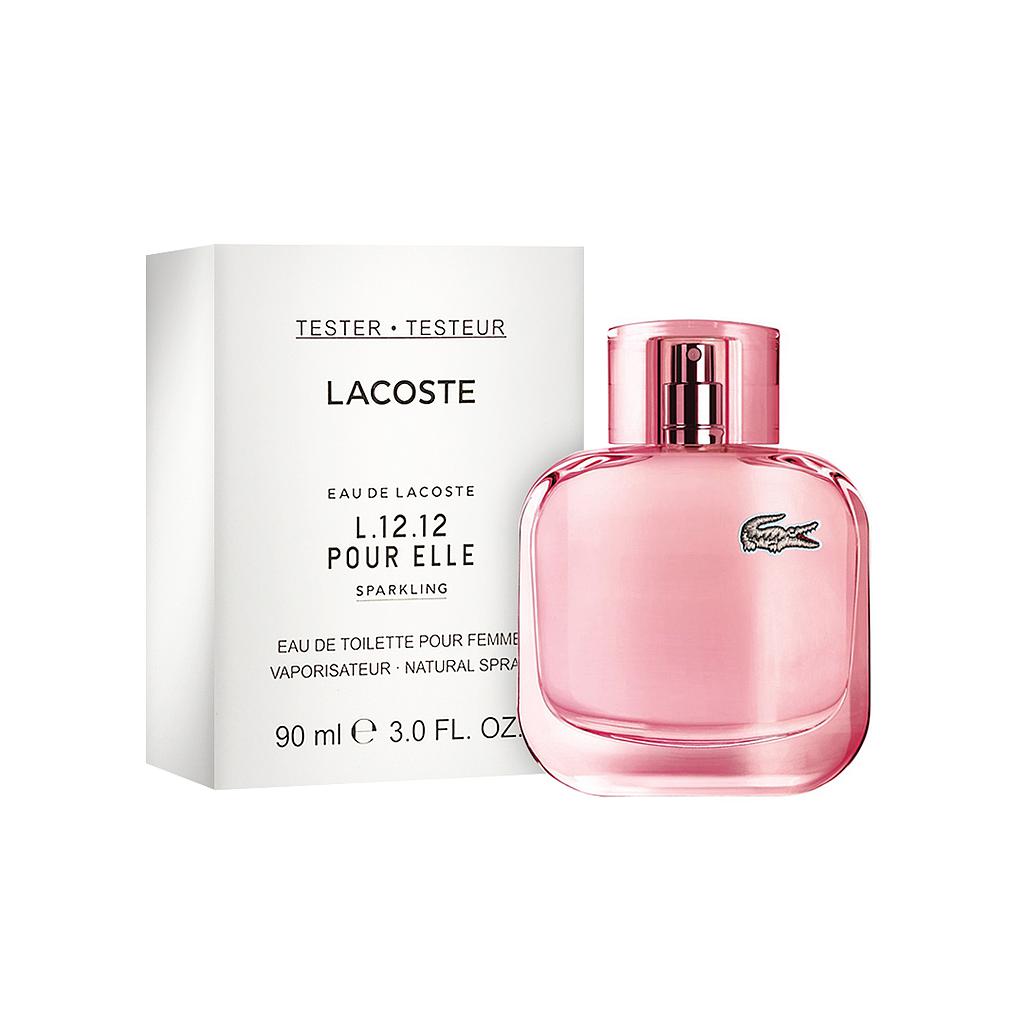 Lacoste L.12.12 Pour Elle Sparkling Edt 90 Ml Mujer Tester