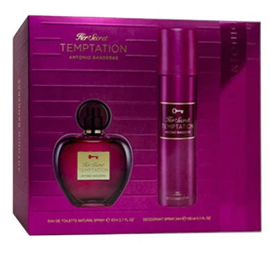 Estuche Her Secret Temptation Antonio Banderas Edt 80Ml+150Ml 24H Deo Mujer29