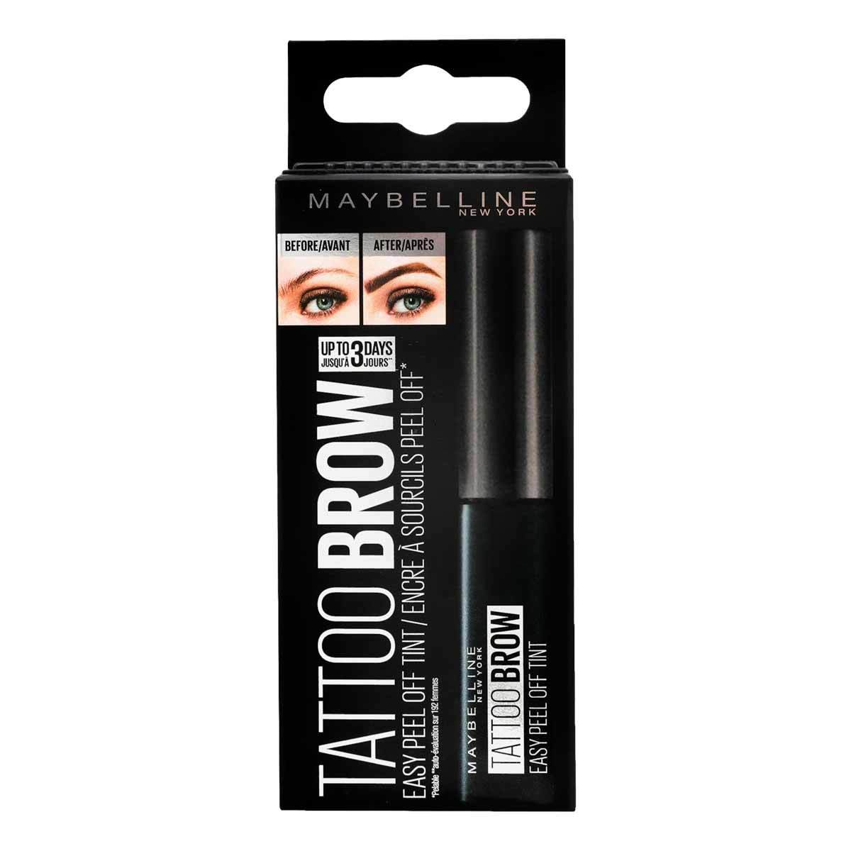 Gel Para Cejas Tattoo Brow 35 Black Brown Maybelline