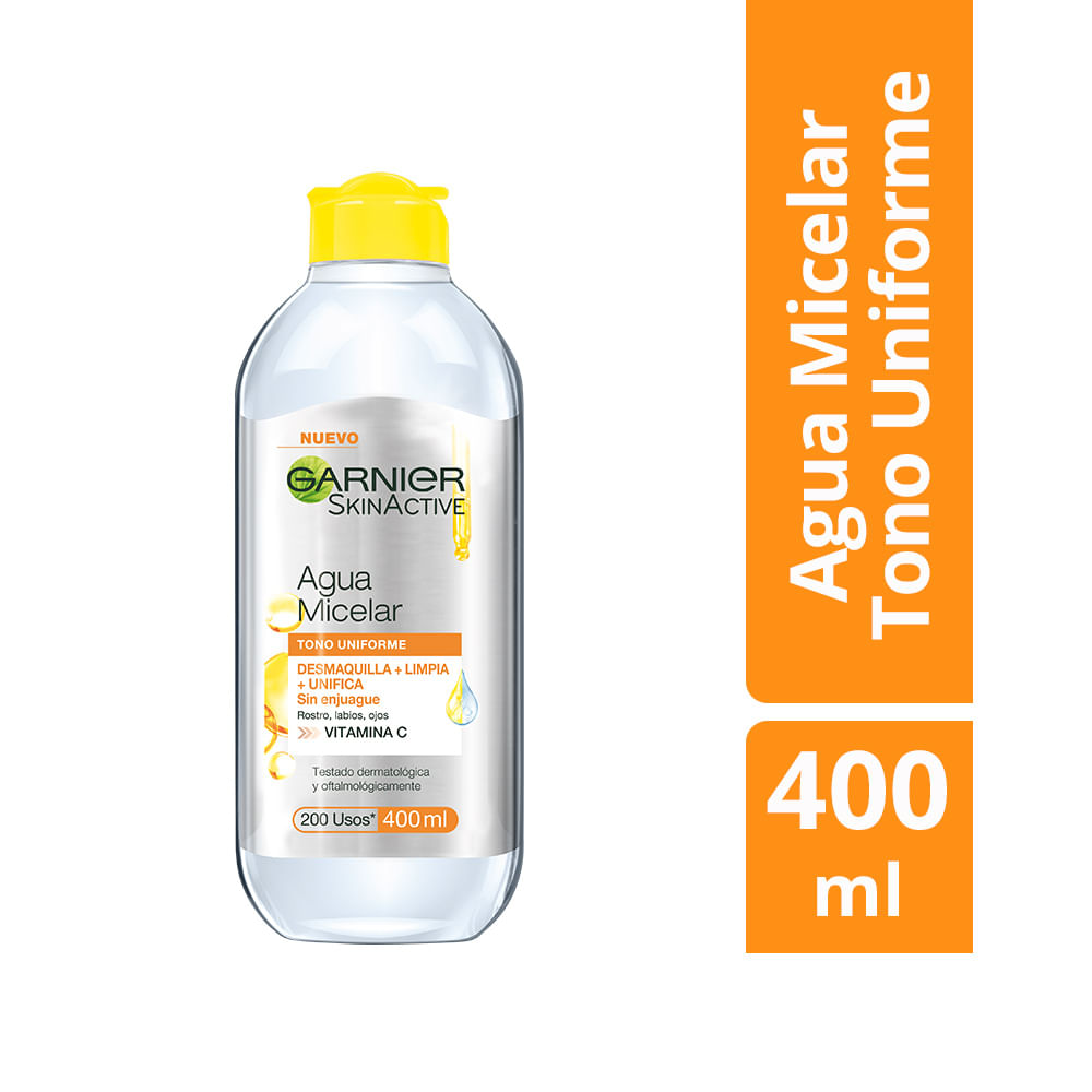 Agua Micelar Express Aclara 400Ml  Garnier Skin Active