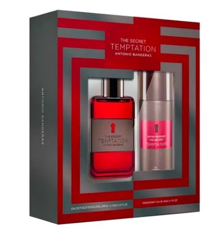 Estuche The Secret Temptation Edt 100Ml+24H Deo 150Ml Hombre74