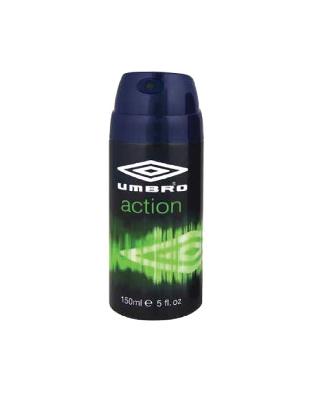 Umbro Action Body Spray 150Ml Deo Hombre .