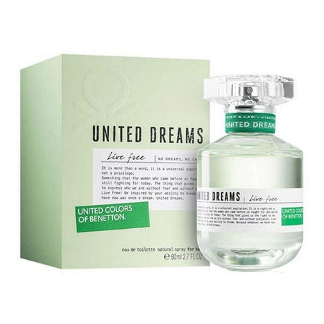 United Dreams Live Free 80ML EDT Mujer Benetton