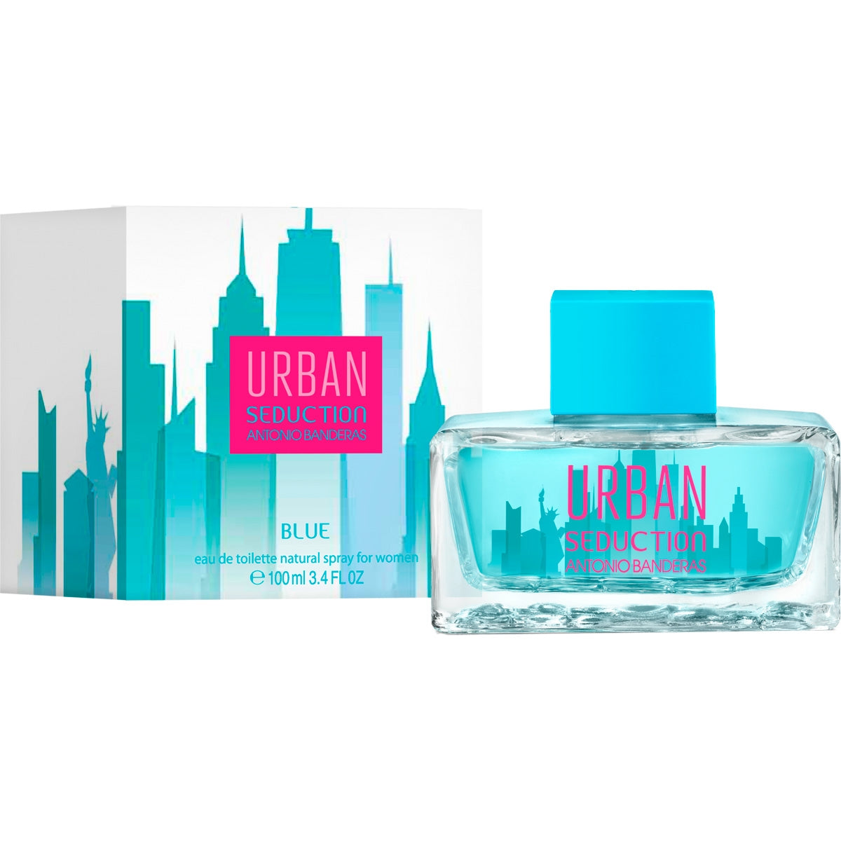 Urban Seduction Blue Edt 100Ml Mujer