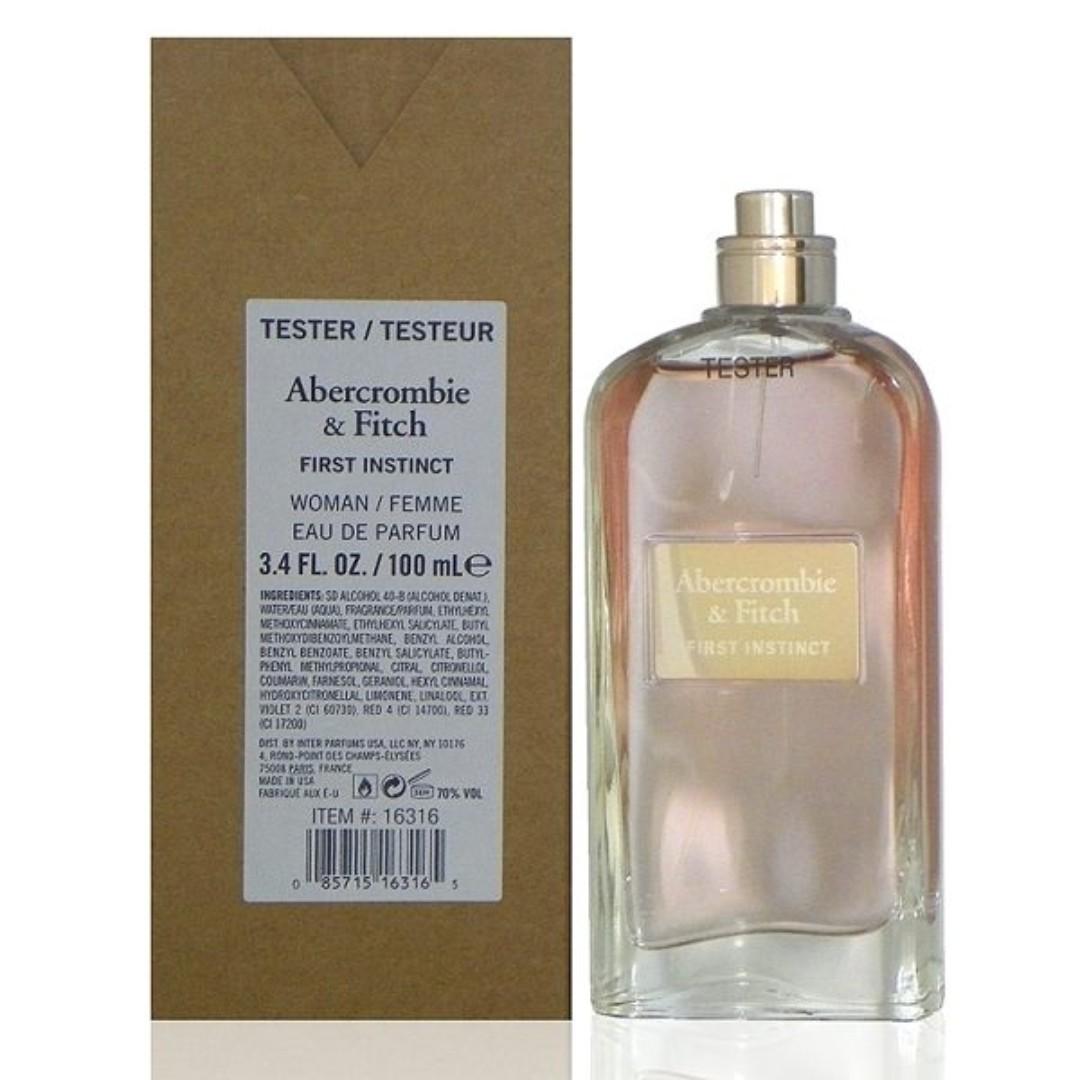 First Instinct Tester EDP 100 ml Mujer Abercrombie &amp; Fitch