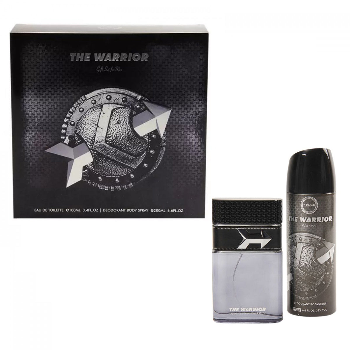 The Warrior Edt 100ml + Deo 200ml Hombre