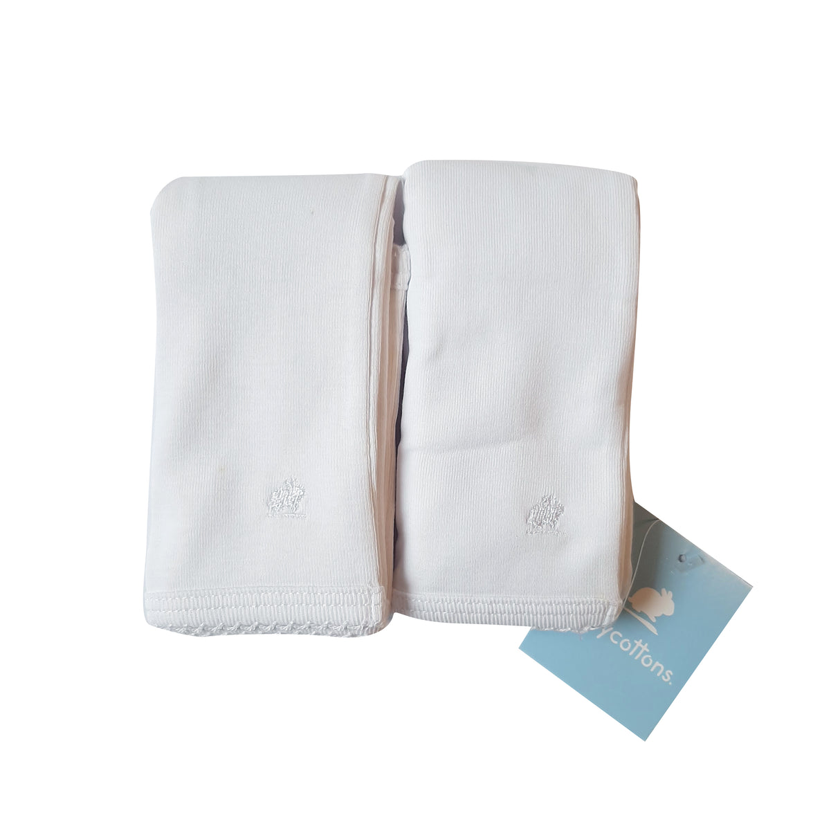 Pañales  Babycottons  set x2 Blanco