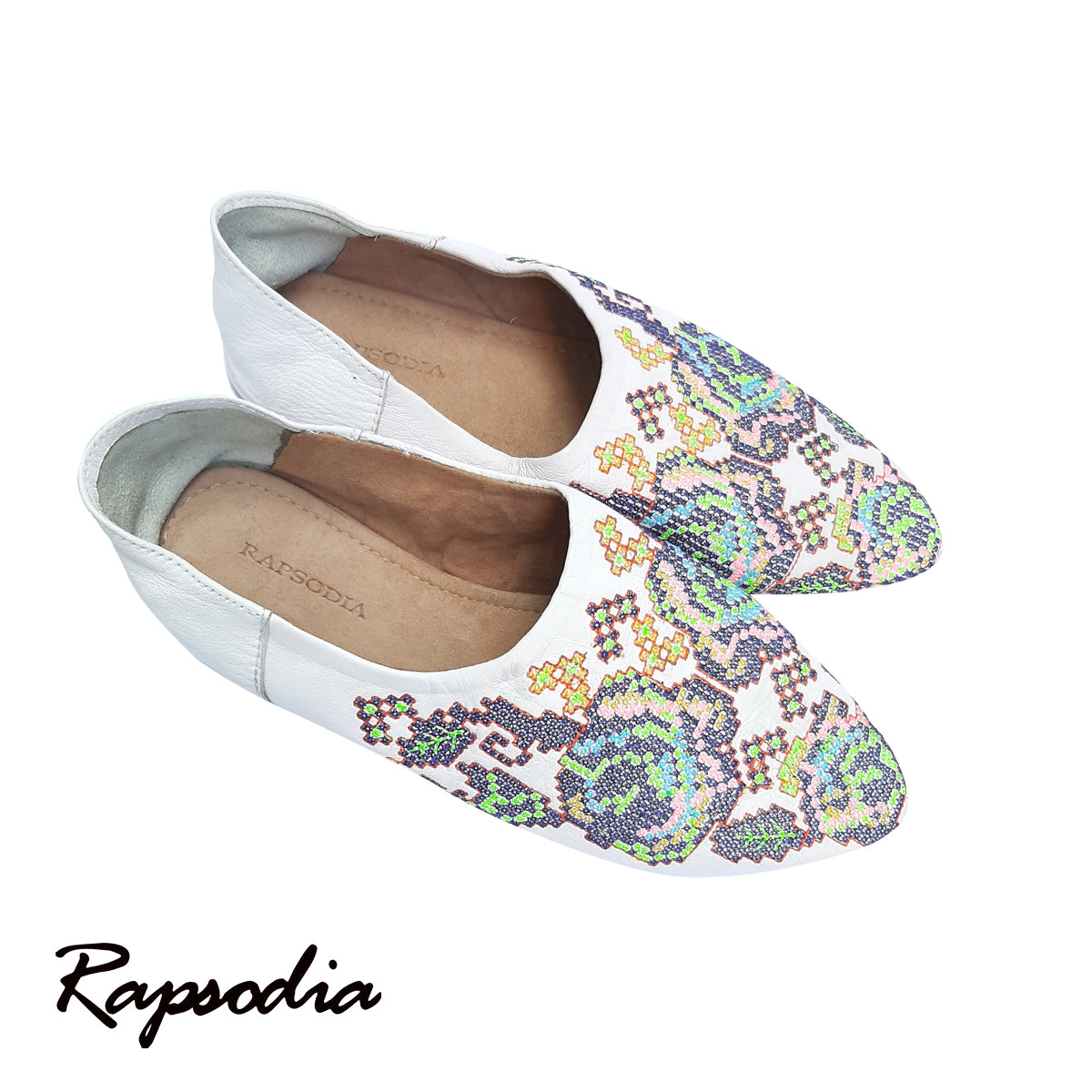 Babuchas Rapsodia Zue Maggi Blanca