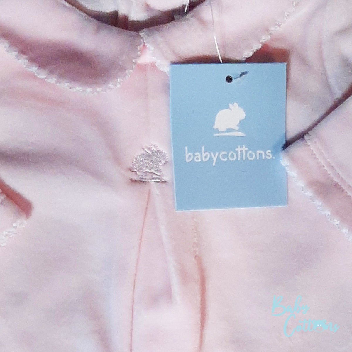 Enterito Babycottons Pinu Plush Rosa