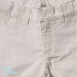 Pantalón Babycottons Chupin Dionne Camile C/Spandex Blanco
