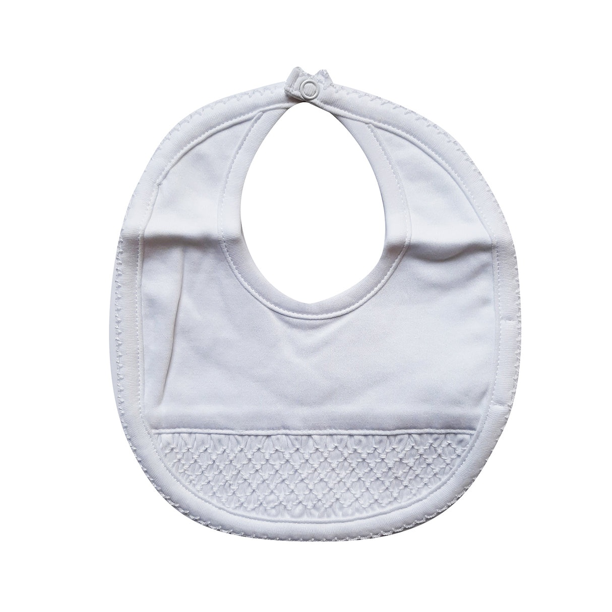 Babero Babycottons Xs Smock Blanco