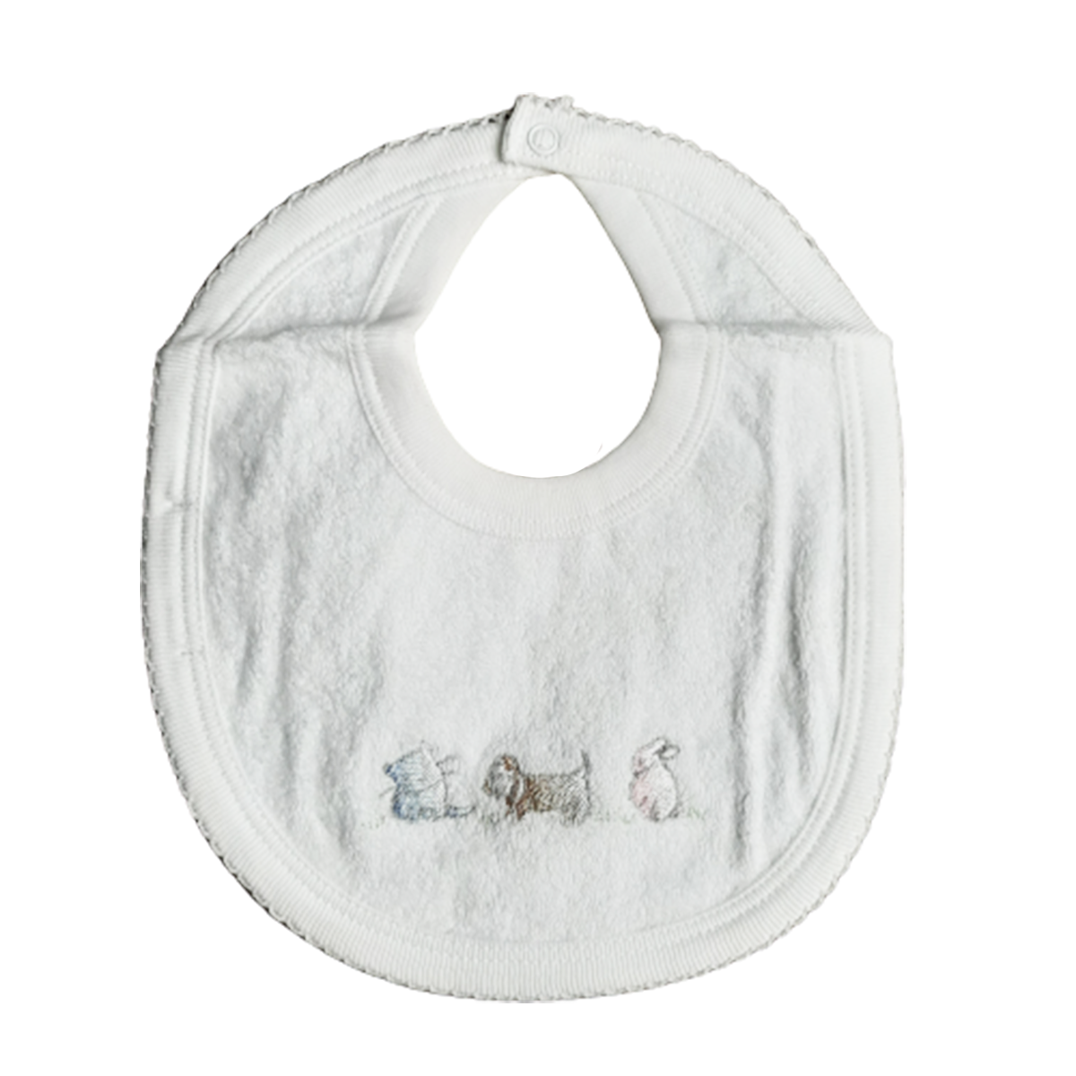 Babero Babycottons Towel M Pets C/plastico