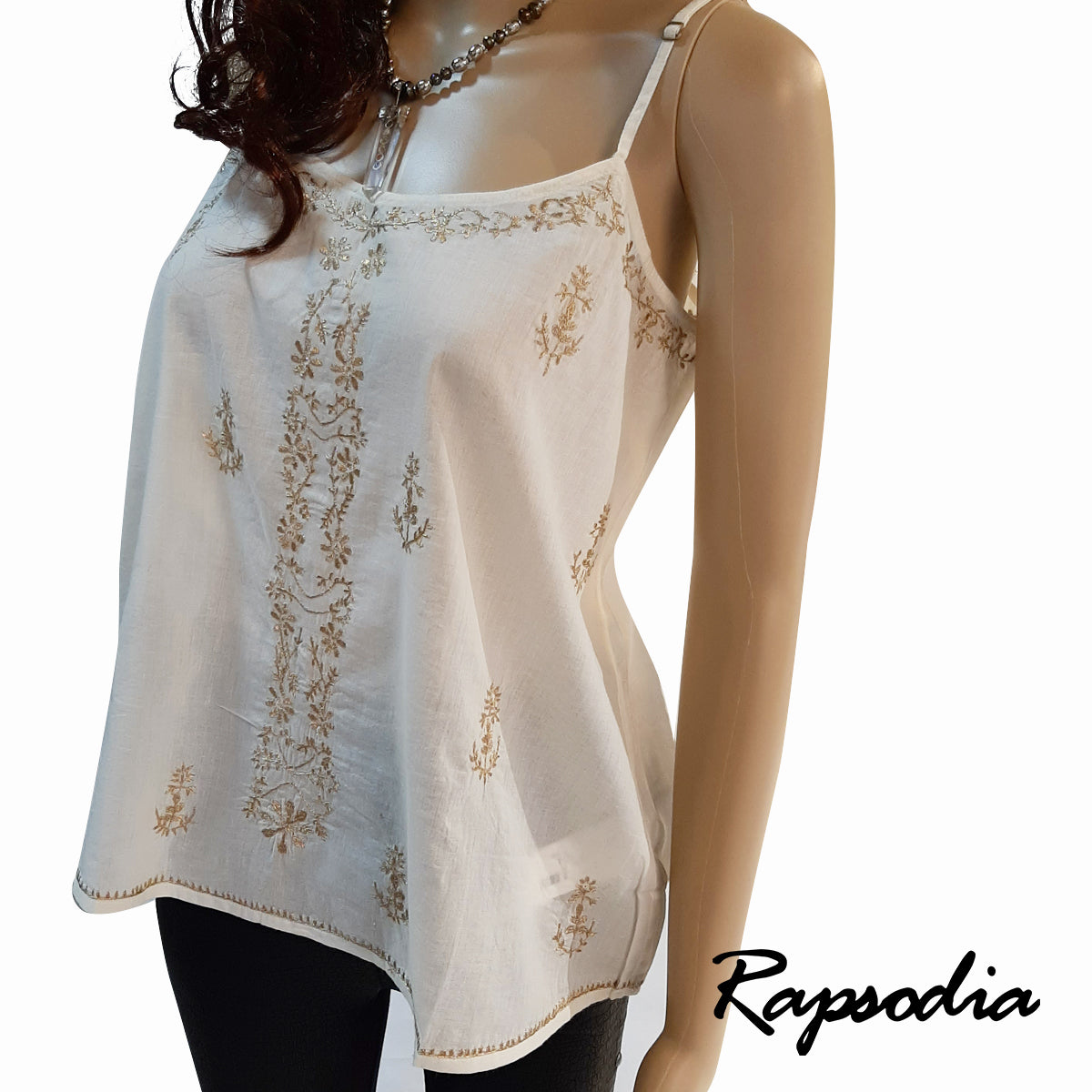 Blusa Rapsodia Top Moss Agata Crudo