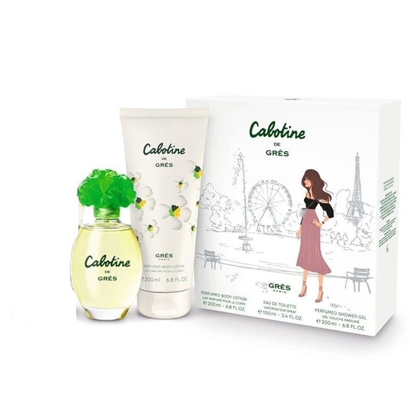 Estuche Cabotine Gres Edt 100Ml +B/L 200Ml Mujer