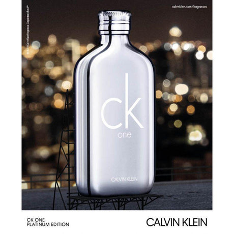 Ck One Platinum Edition Calvin Klein Edt 100 ml Unisex