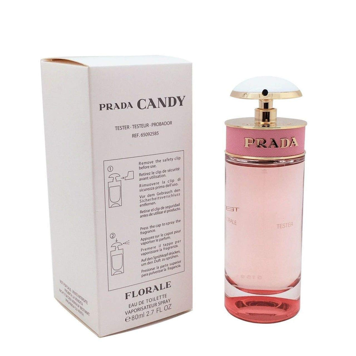 Prada Candy Florale Tester Edt 80ml Mujer