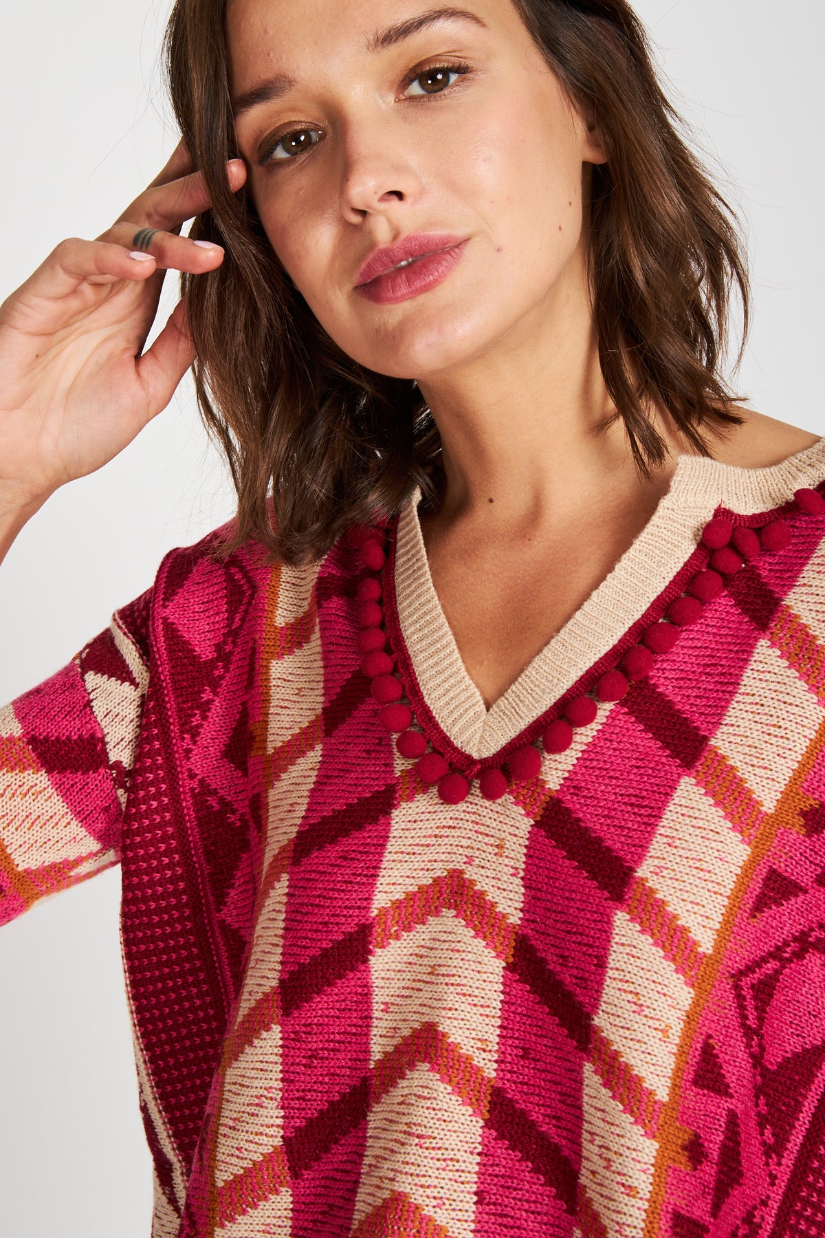 Sweater Rapsodia Enriqueta Fucsia