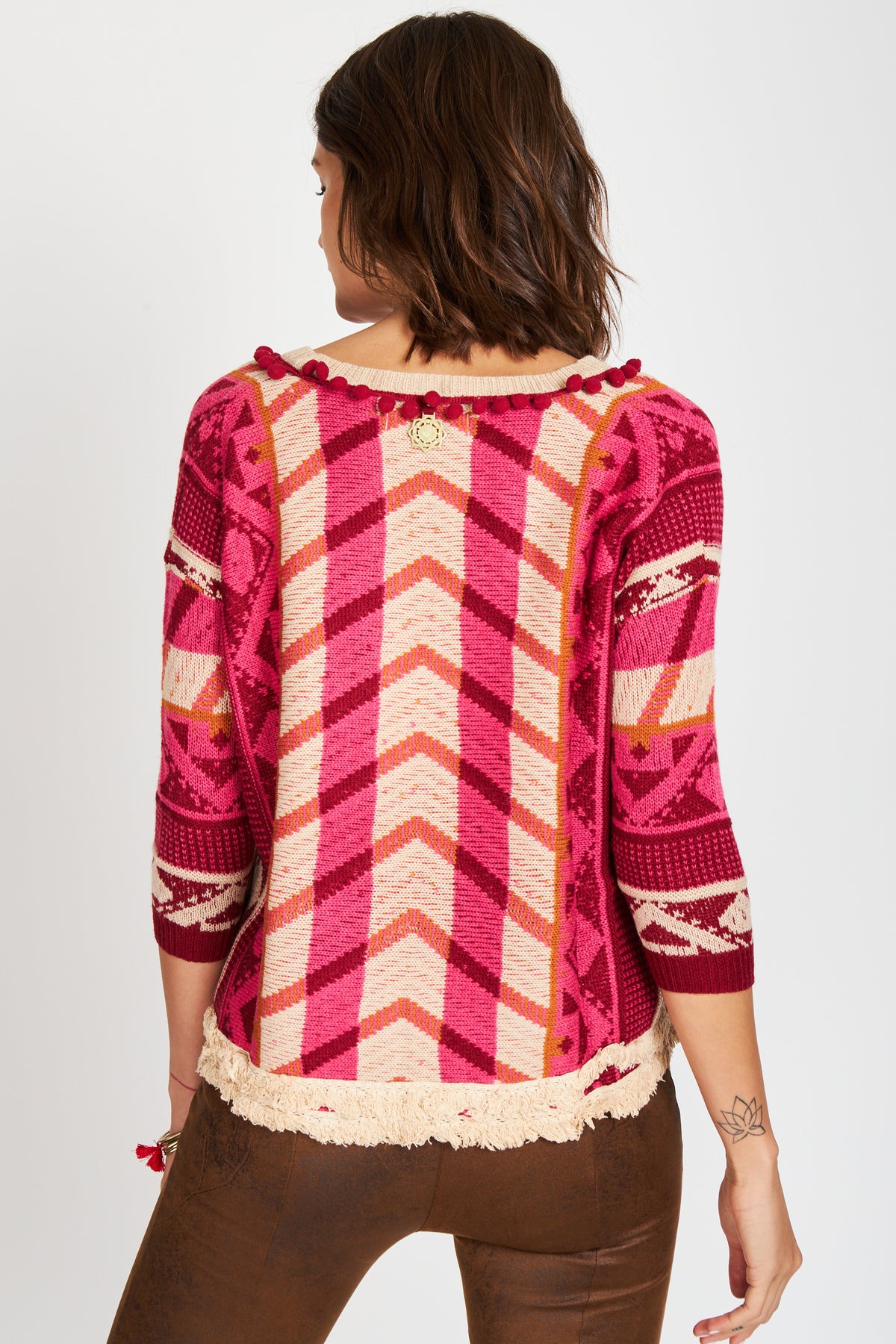 Sweater Rapsodia Enriqueta Fucsia