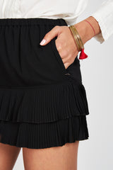Falda Rapsodia  Amatista Negro