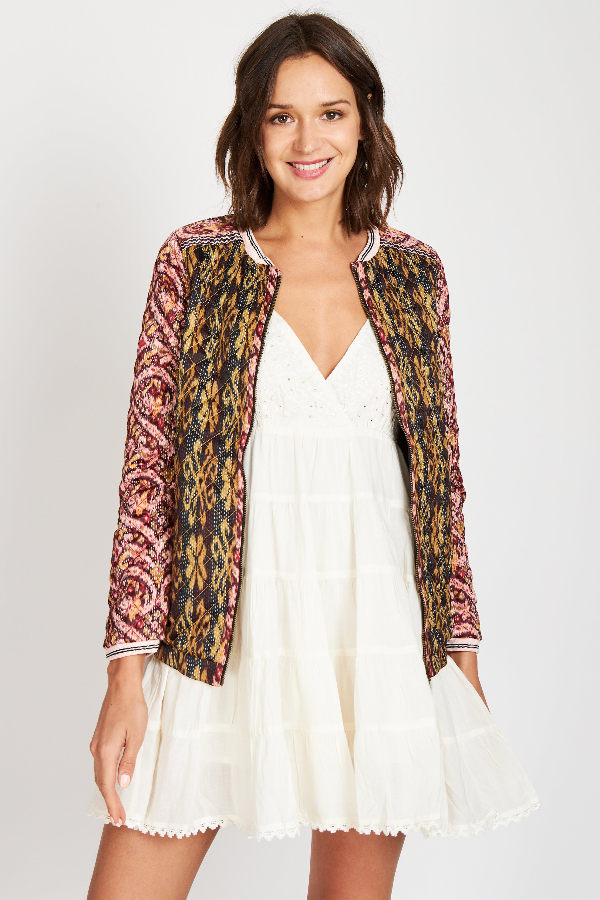Chaqueta Rapsodia Leopold Gudri Rojo