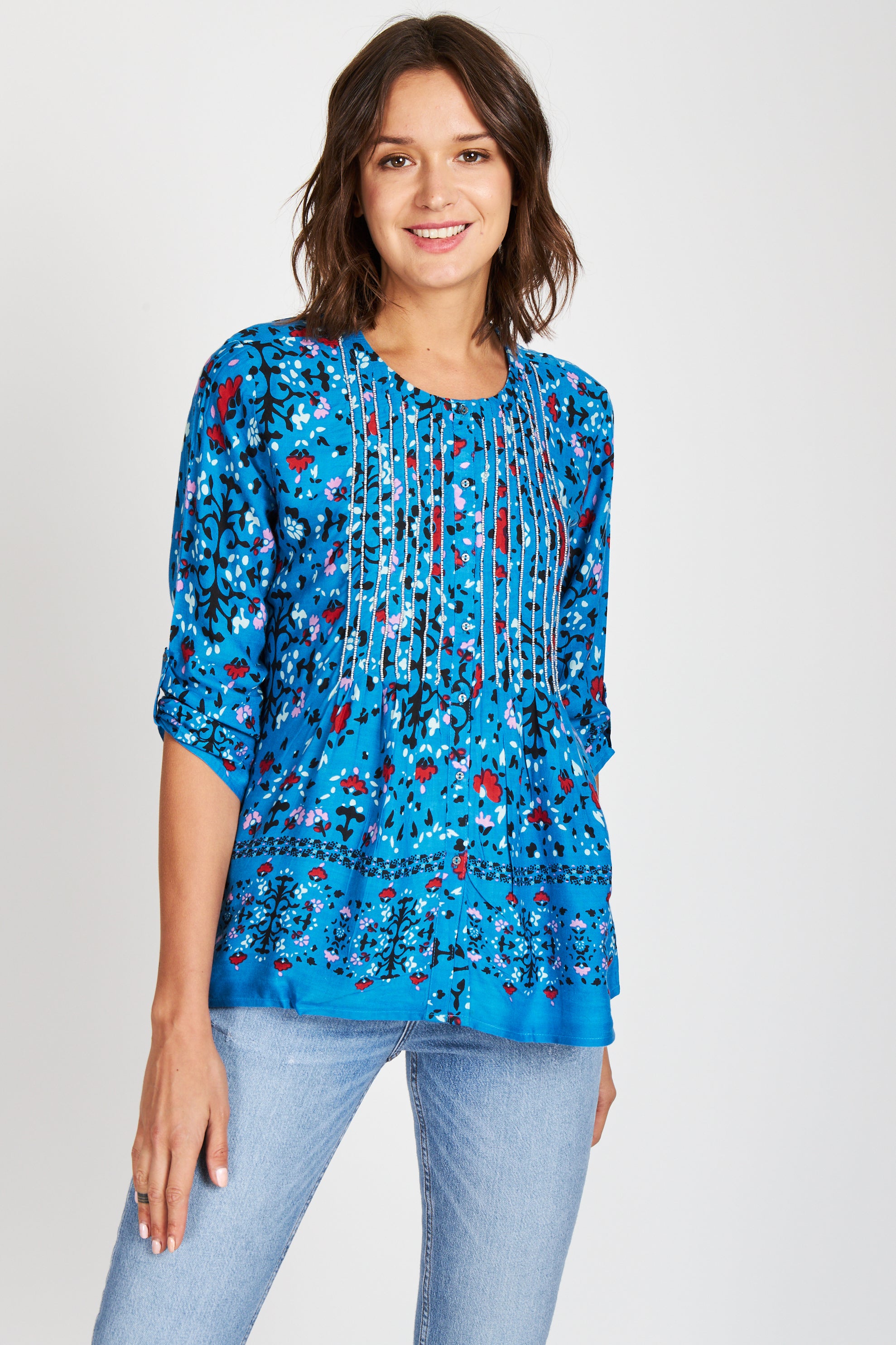 Blusa Rapsodia Kelsa Azul