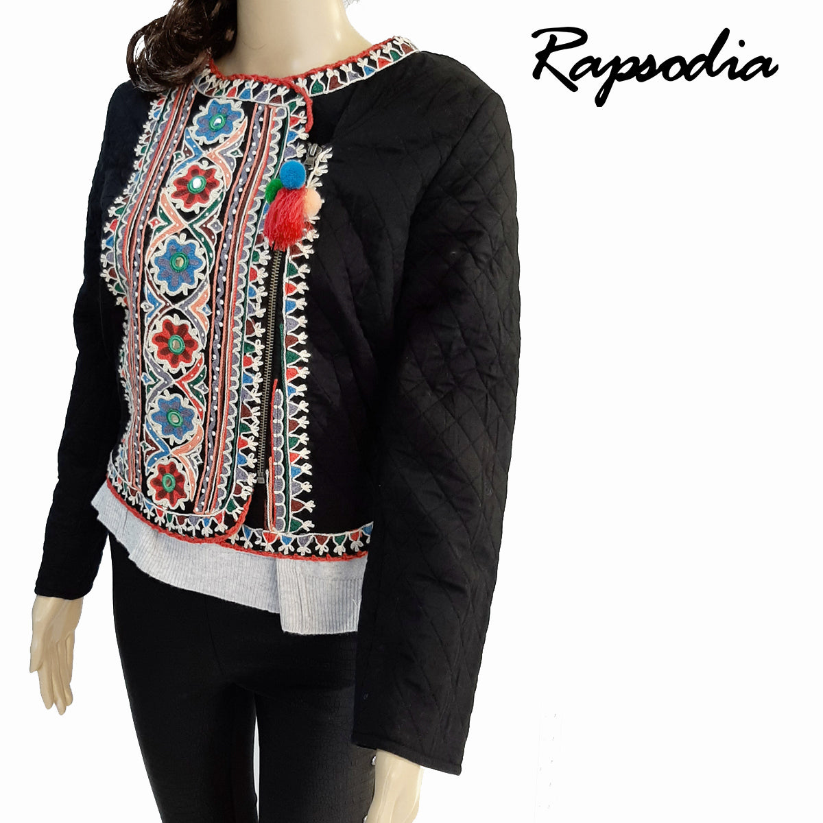 Chaqueta Rapsodia Oloi Negro