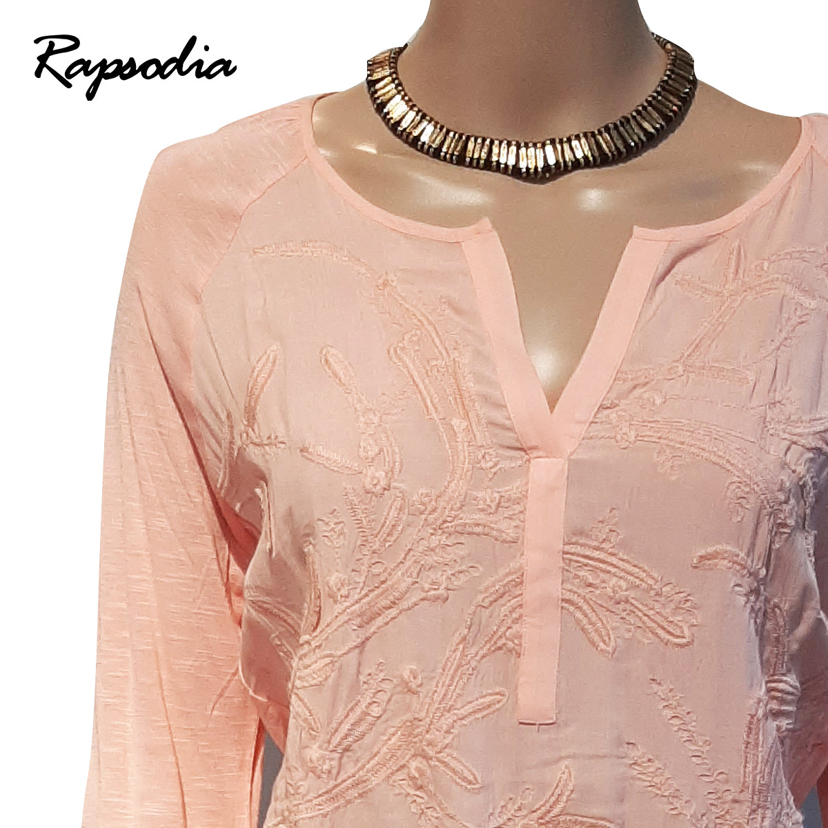 Blusa Rapsodia Lebain Coral