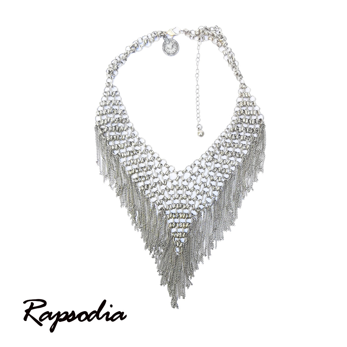 Collar Corto Rapsodia   Malla De Bronce
