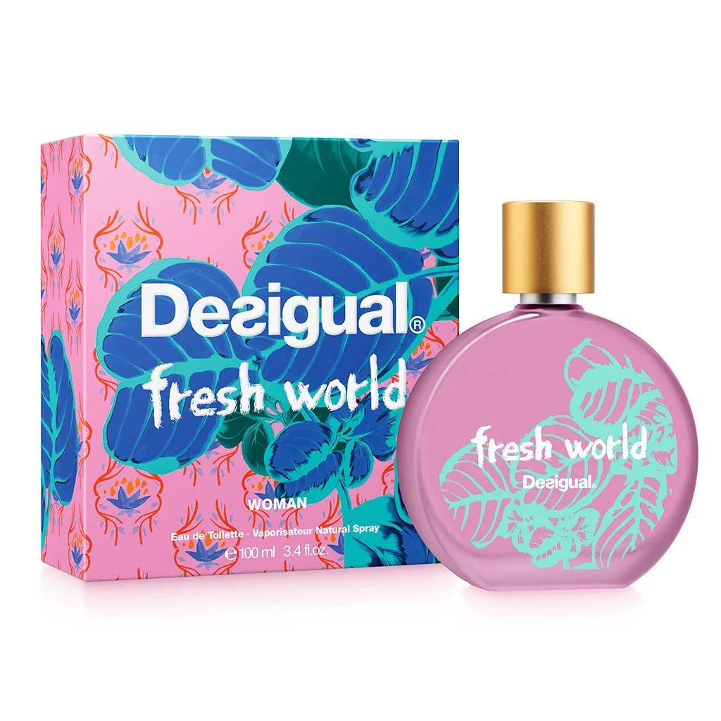 Desigual Fresh World Edt Mujer 100Ml