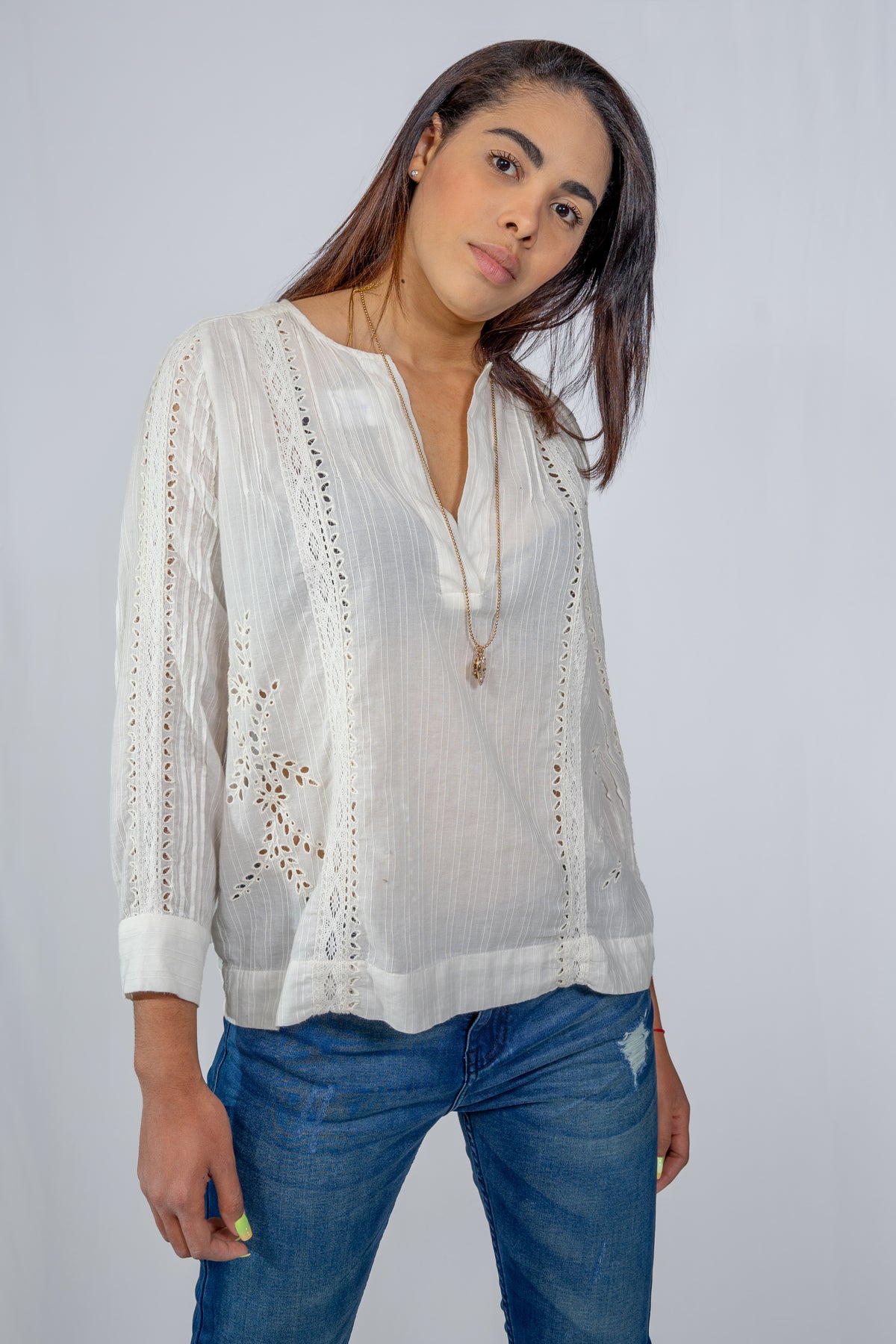 Blusa Rapsodia Kimry Blanco