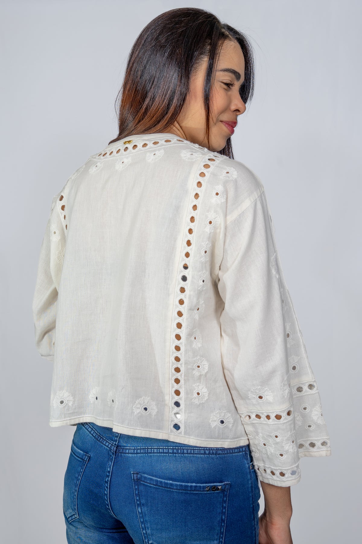 Blusa Rapsodia Miniki Crudo