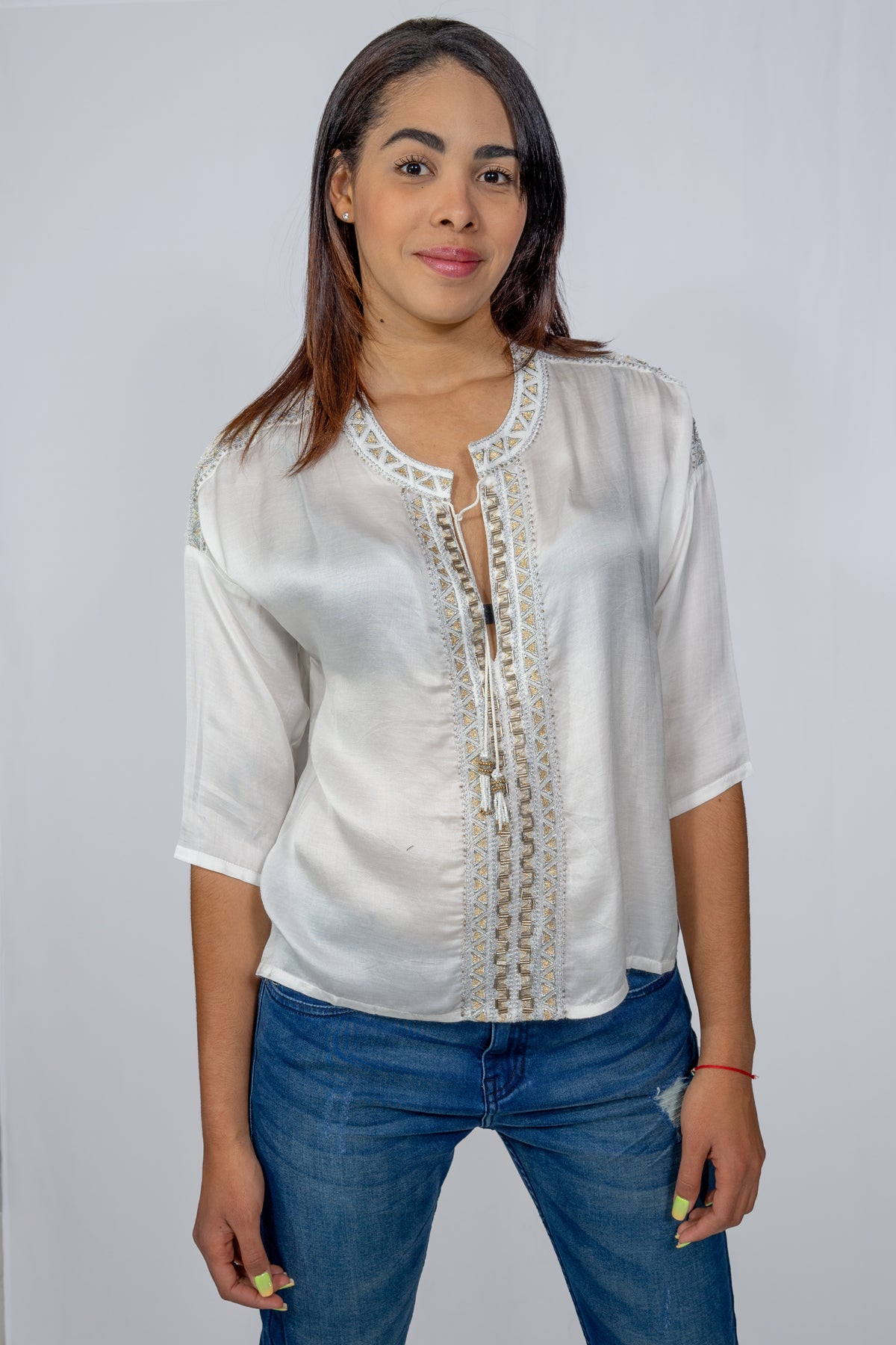 Blusa Rapsodia Zar Crudo