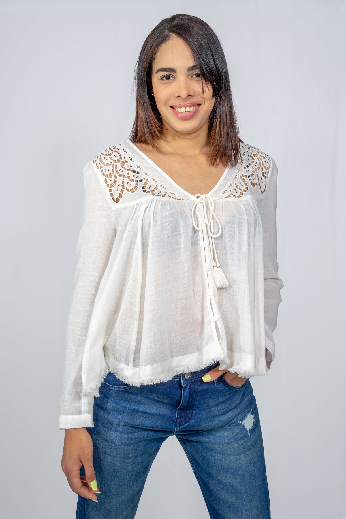 Blusa Rapsodia Rawson Crudo