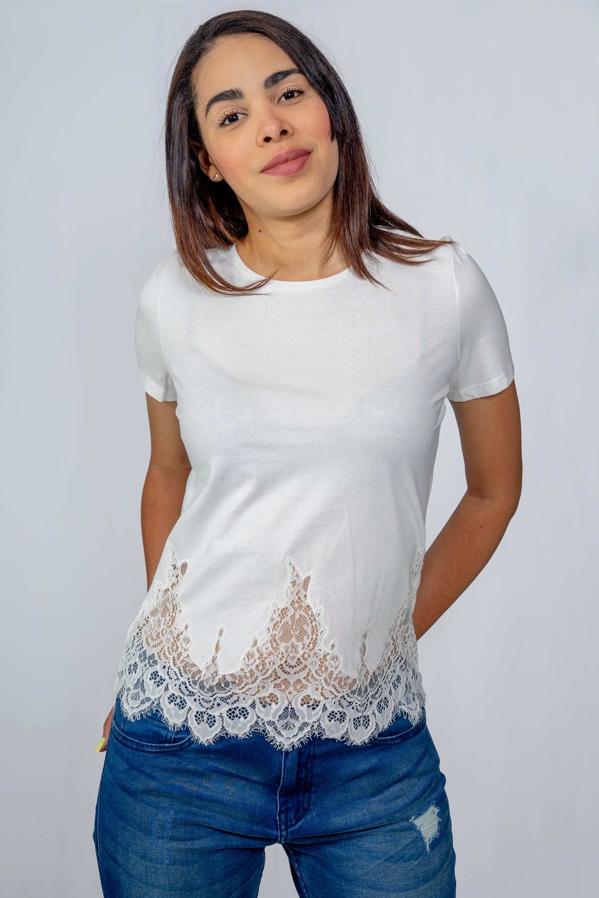 Polera Rapsodia Guggenheim Blanco