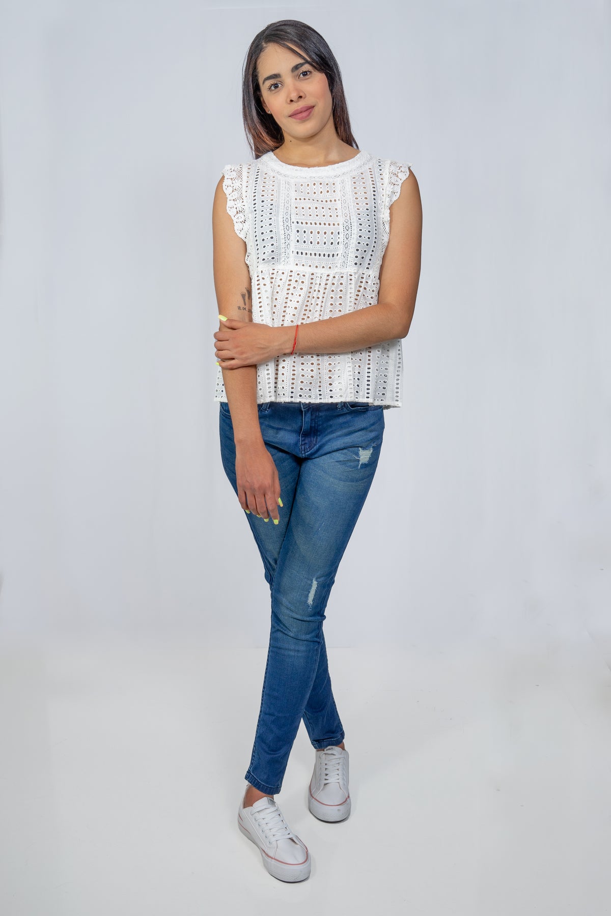 Blusa Rapsodia Beverly Blanco