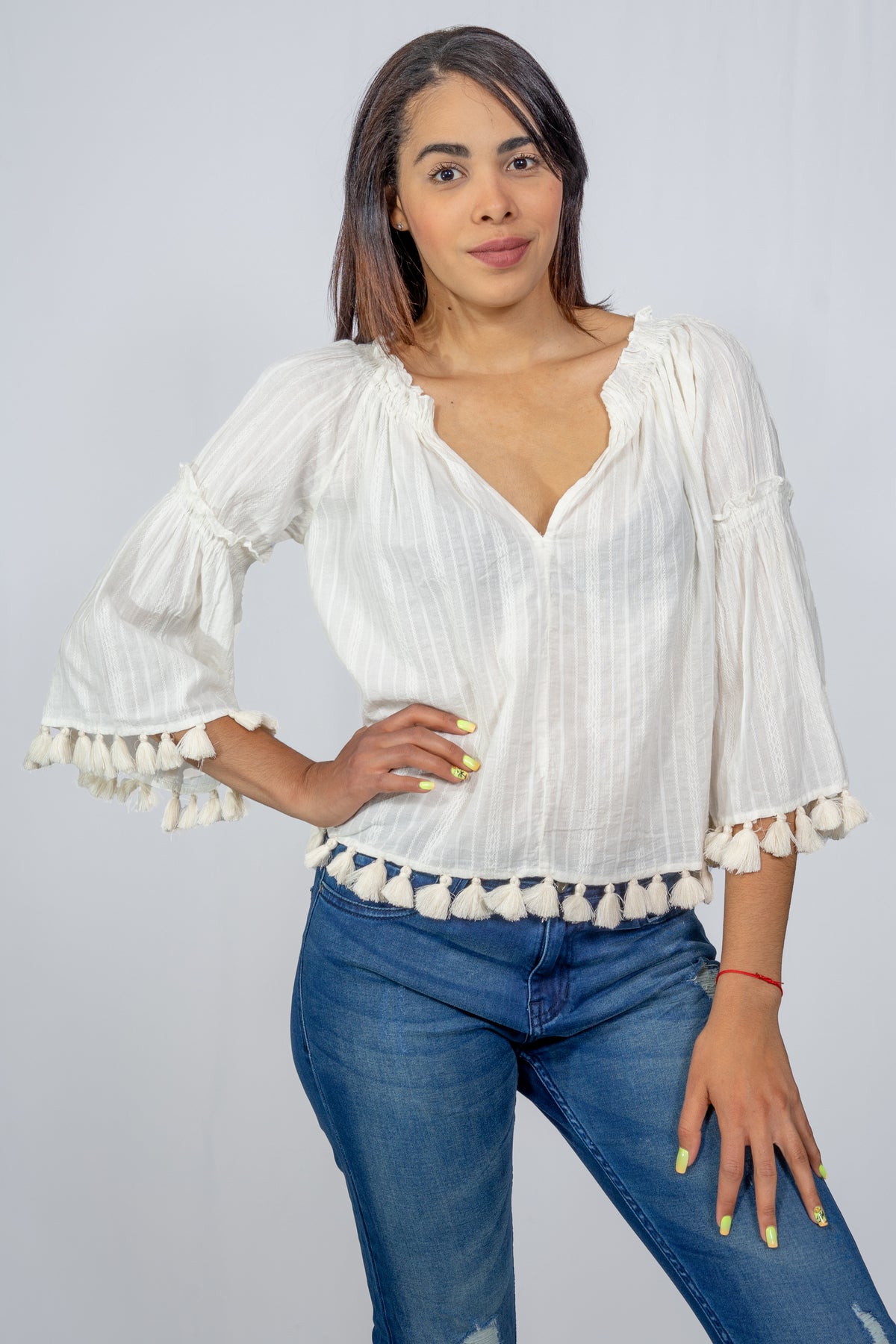 Blusa Rapsodia Zenaida Blanco