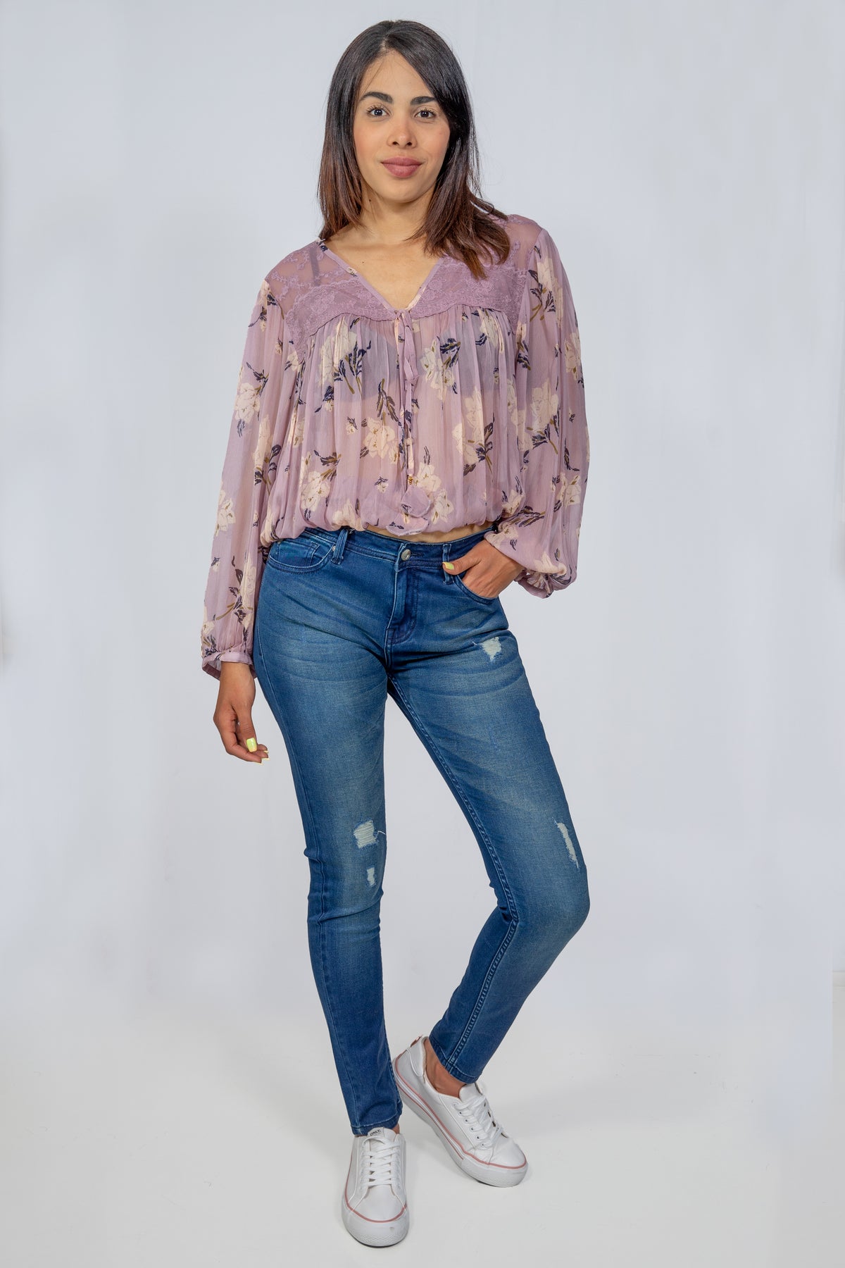 Blusa Rapsodia Medows Violeta