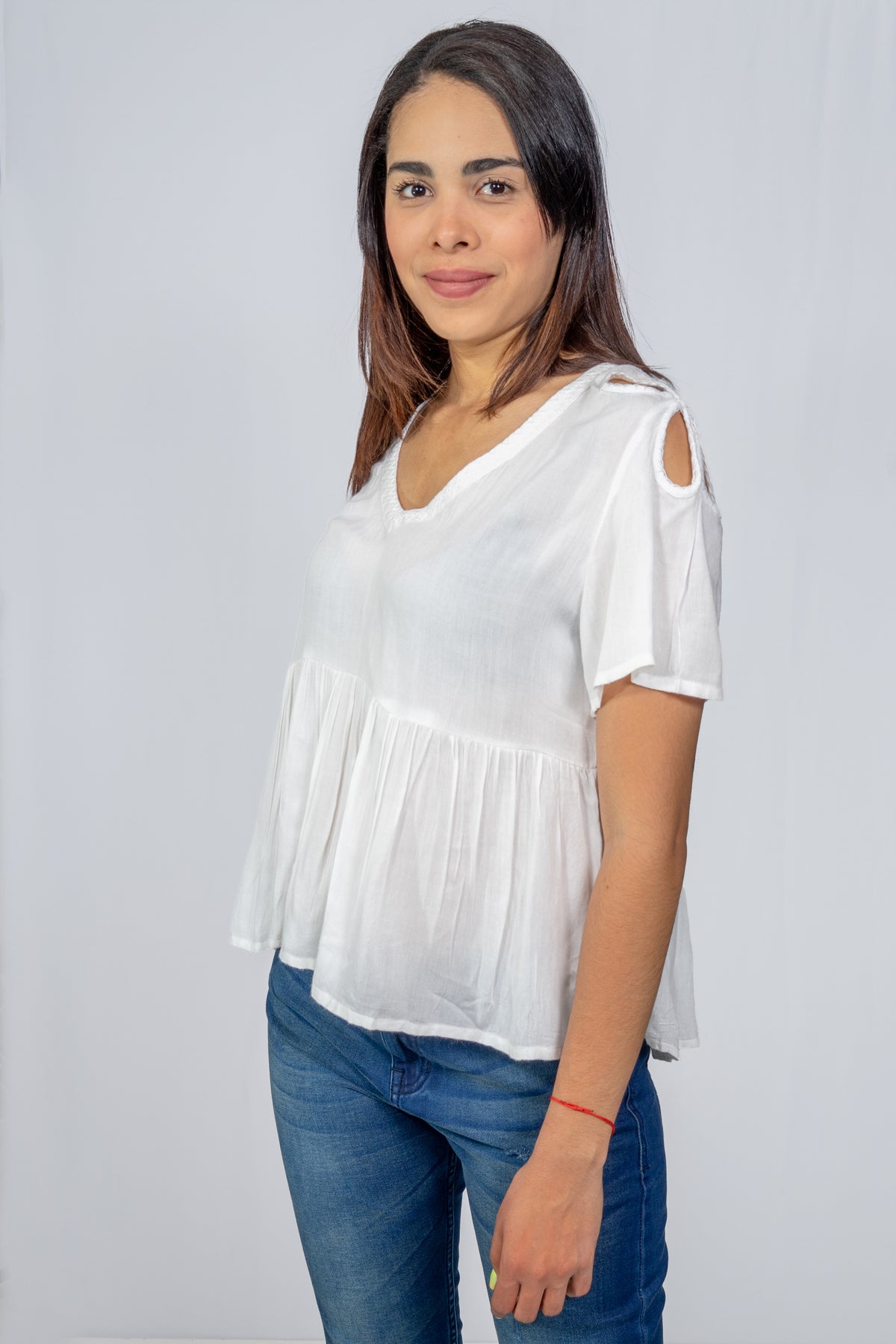 Blusa Rapsodia Yuri Blanca