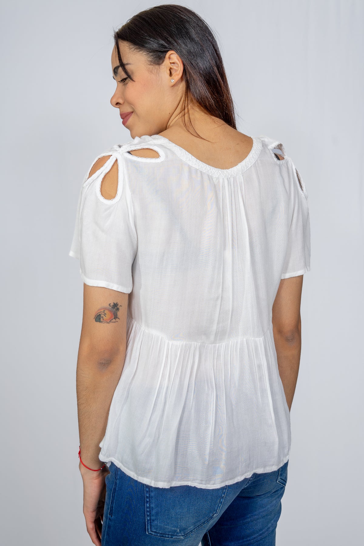 Blusa Rapsodia Yuri Blanca