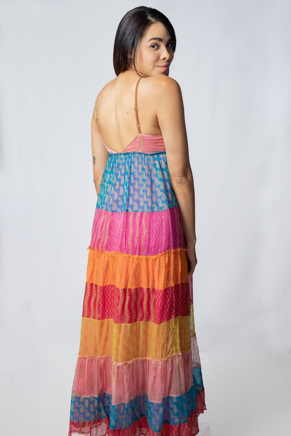 Vestido Rapsodia Patch Multicolor