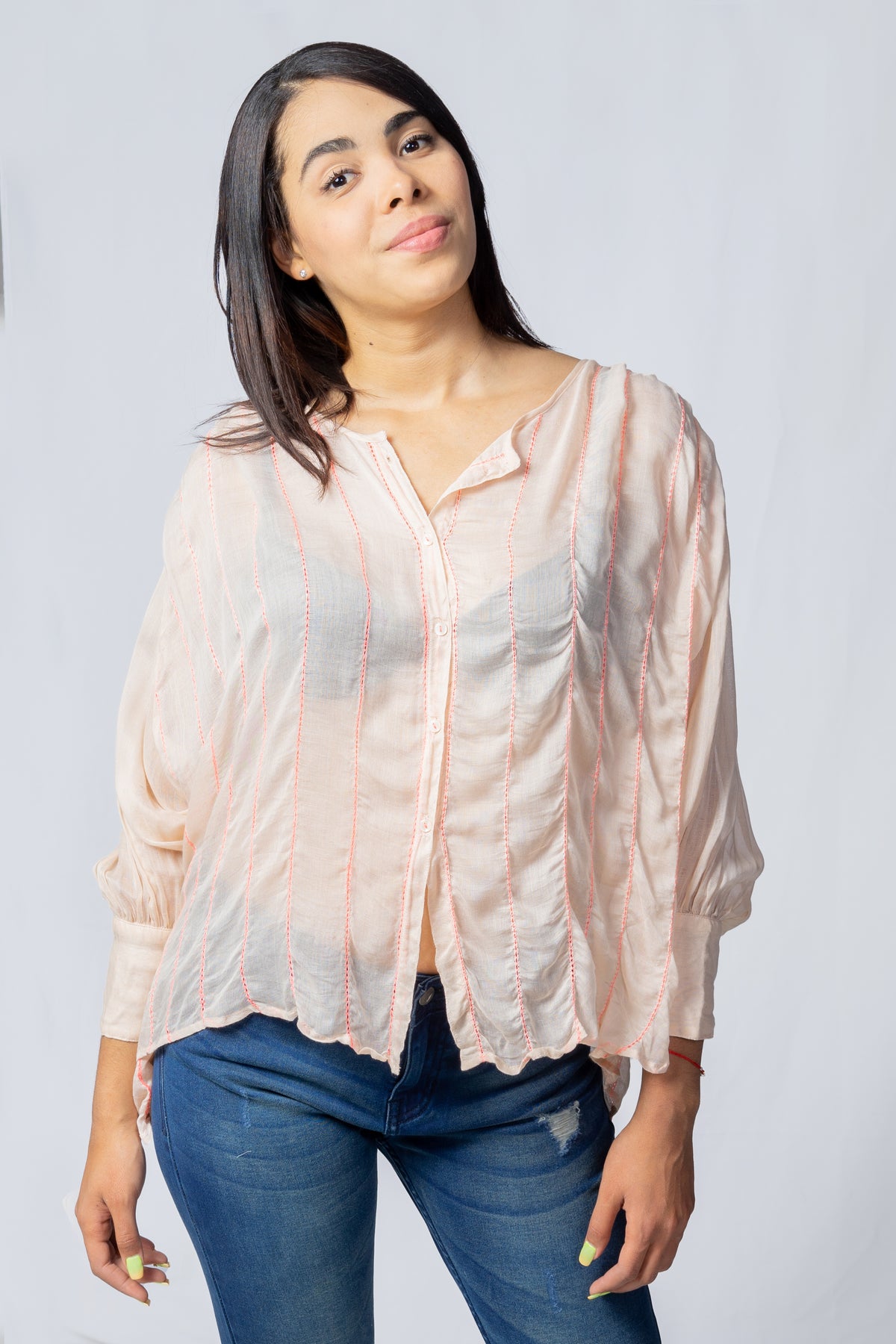 Blusa Rapsodia Hitomy Rosa