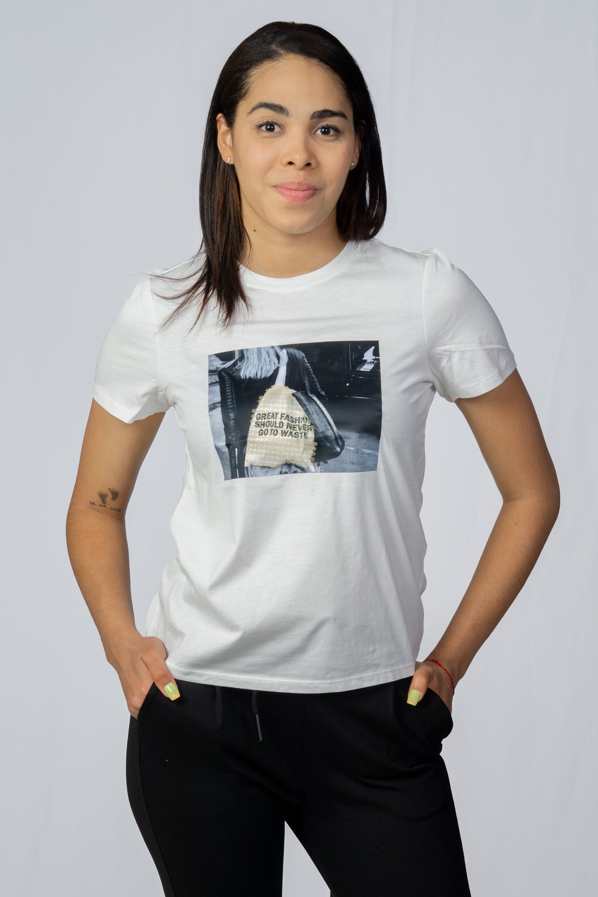 Polera Vmflansa S/S Sb2 c/ Estampado Great Fashion