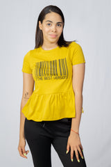 Polera Noysi May Nmbenet s/s Mostaza