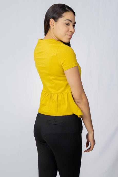 Polera Noysi May Nmbenet s/s Mostaza