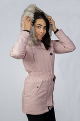 Chaqueta Only Onliris  Fur cc Rosa