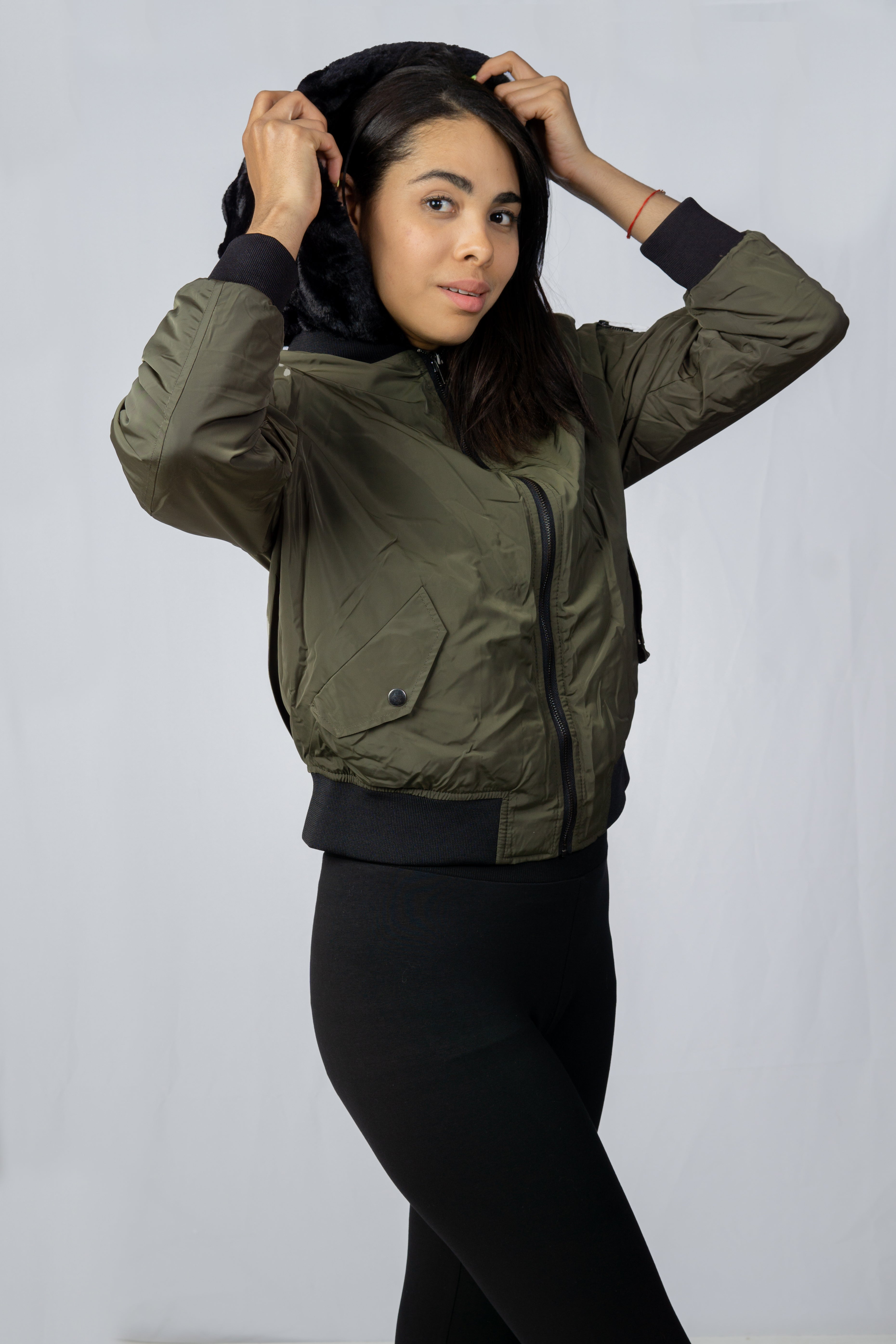 Chaqueta Jacqueline Yong Reversible Jdykacy Verde