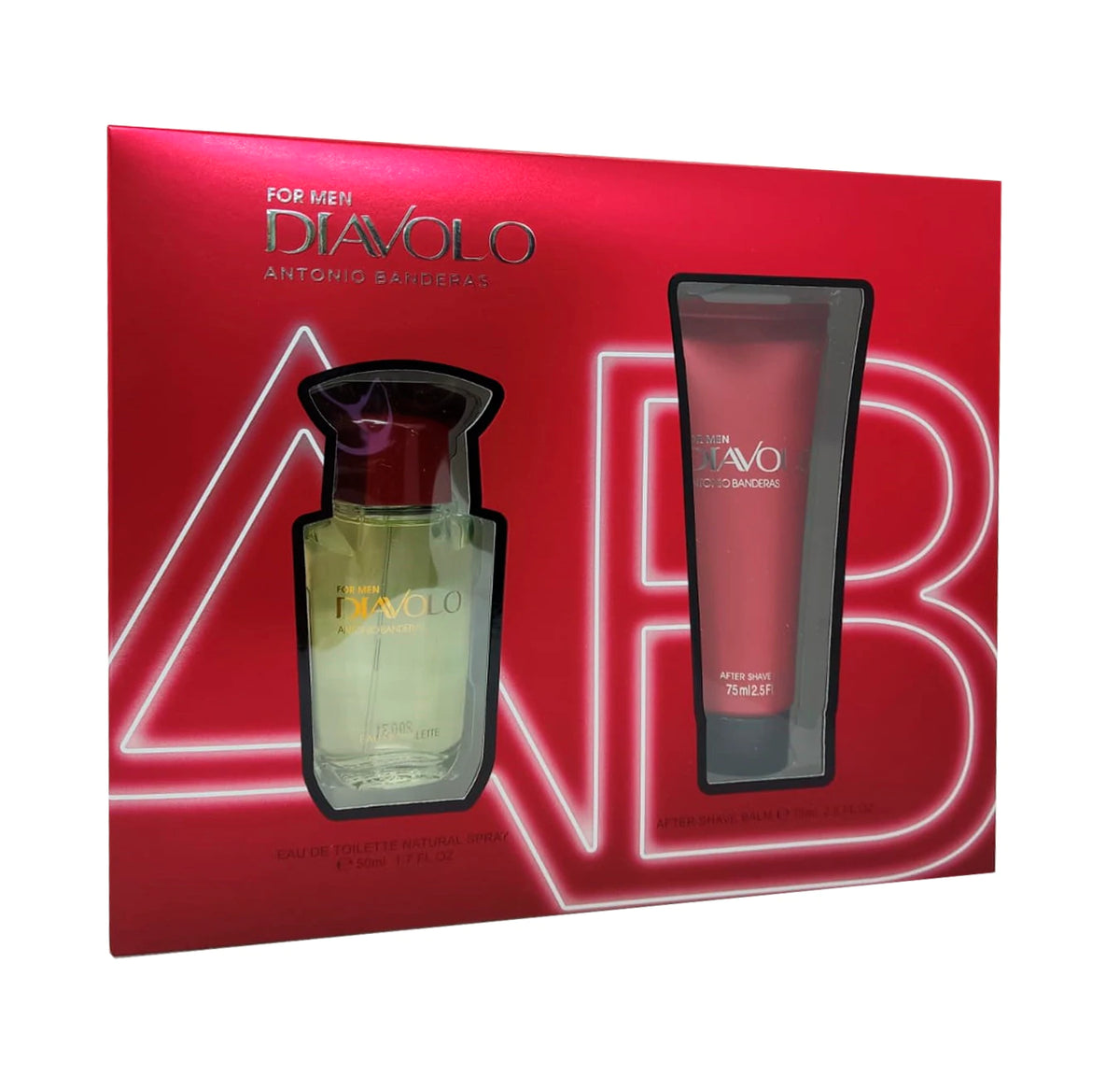 Estuche Diavolo Antonio Banderas Edt 50ml + 75ml After Shave Hombre