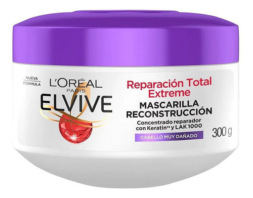 Elvive Rep.Total Extrema Masc/Cre 300 gr