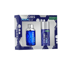 Estuche Colors Blue Man Edt 100Ml+150Ml Desodorante Hombre