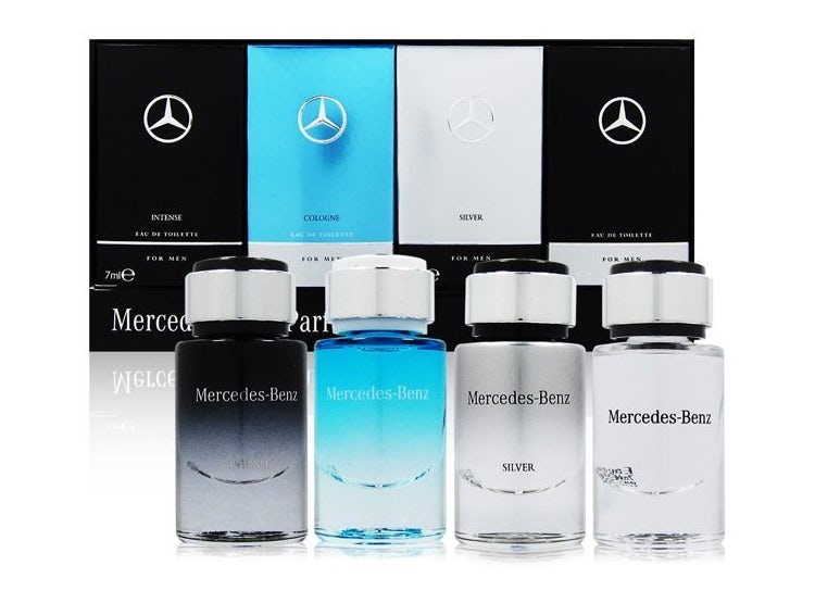 1Estuche Miniaturas M. Benz For Men Edt 7ml 4pcs Hombre